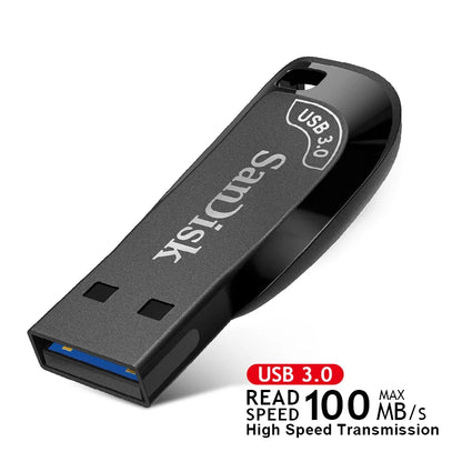 Mini USB 3.0 Flash Drive CZ410 - 32GB to 256GB, Up to 100MB/s Read Speed