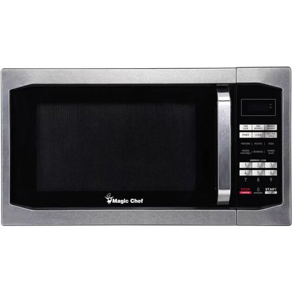 1100W Stainless Steel Digital Programmable Microwave