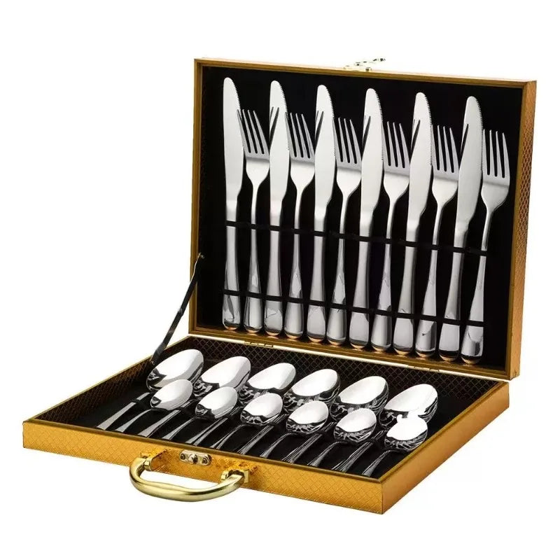 Stainless Steel Western Tableware Set