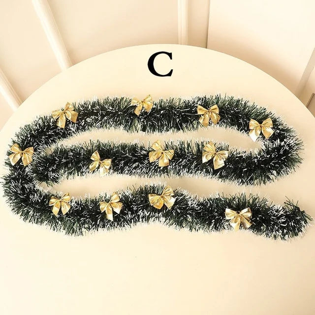 2M Christmas Eve Ribbon Garland