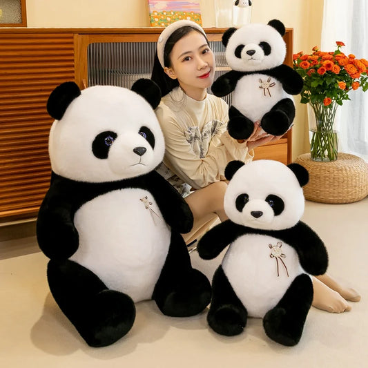 Oreiller en peluche panda mignon
