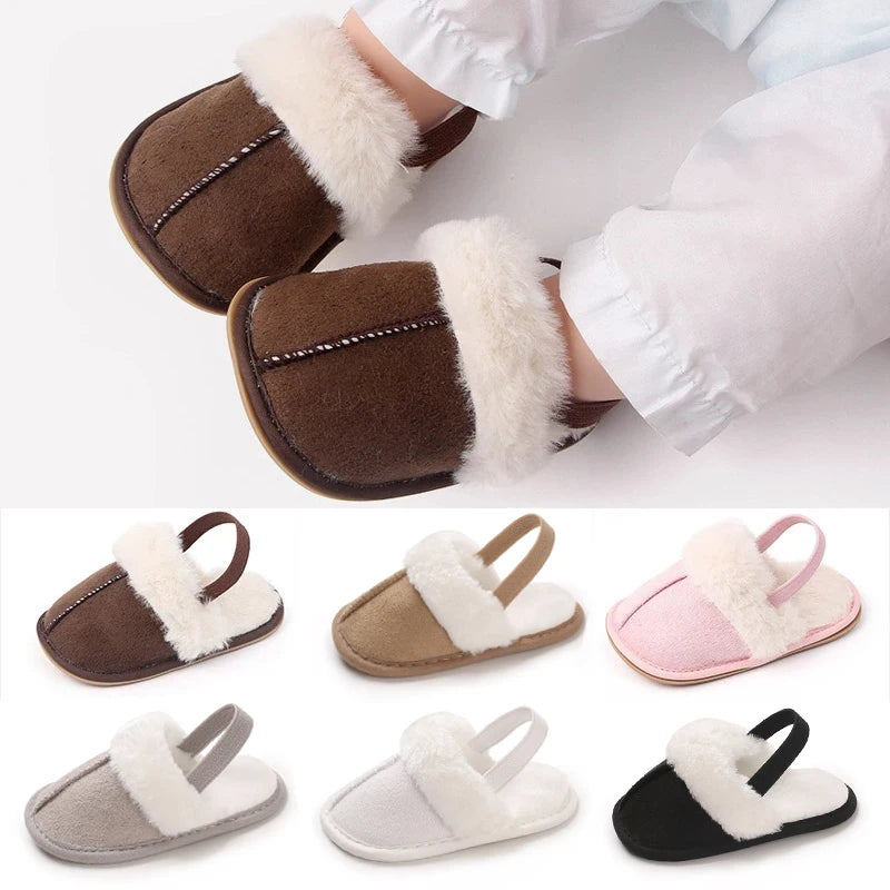 Chaussons moelleux pour bébé – Jolies chaussures pour les premiers pas