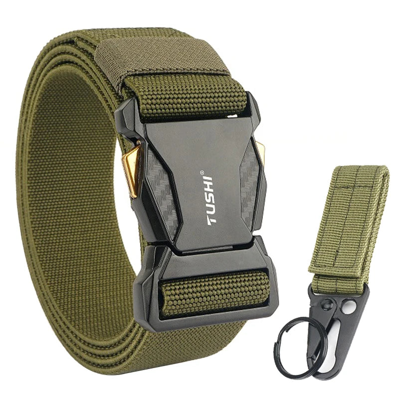 Quick-Release Elastic Belt for Men