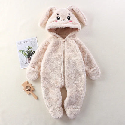 Teddy Bear Romper for Newborns
