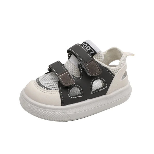 Mesh-Sneakers Rutschfeste, weiche Sohle Atmungsaktive Kinderschuhe