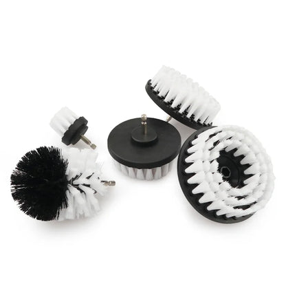 Power Scrubber Brush Attachment Set - Versatile Cleaning Kit