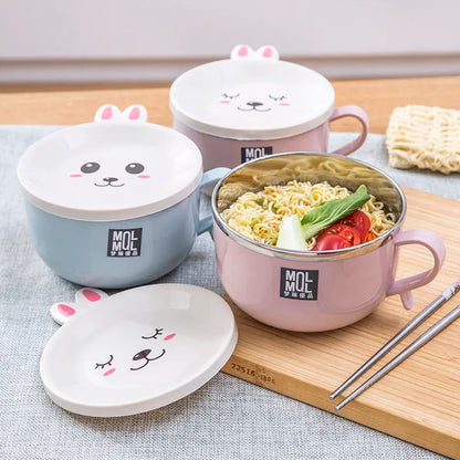 Double Layer Anti-scalding Noodle Bowl