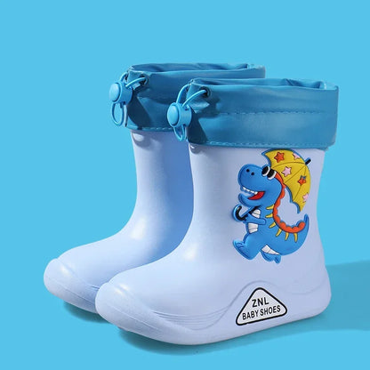 EVA Plush Rain Boots for Kids