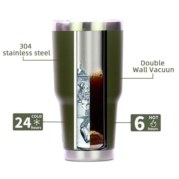 30oz & 20oz YETI Tumblers -  Steel Travel Mugs