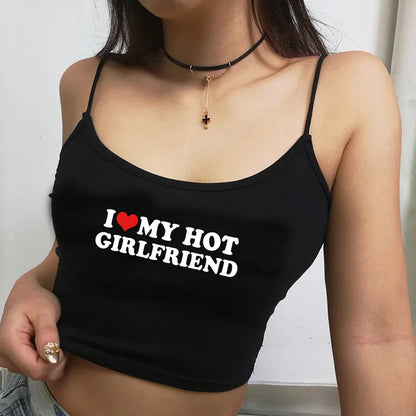 Letter Heart Print T Shirt