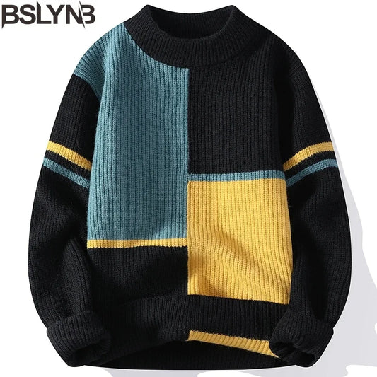 Men's Loose Knitted Sweater