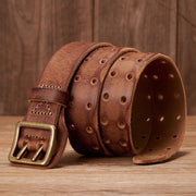 Vintage Men's Wide Leather Belt