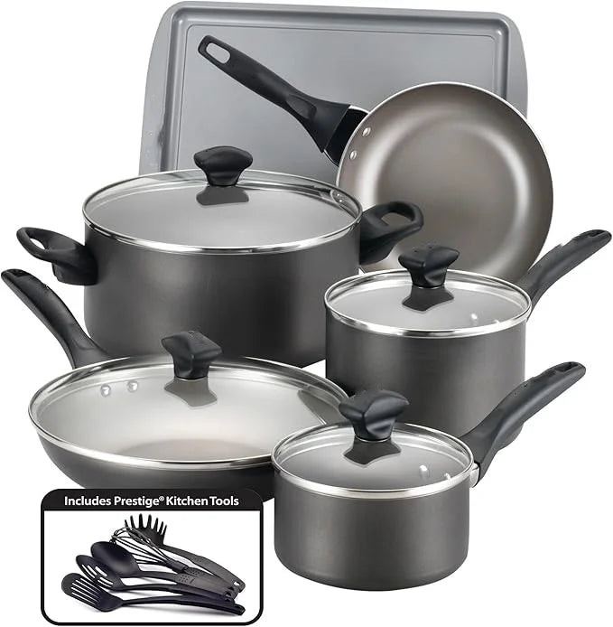 15pc Ceramic Cookware Set