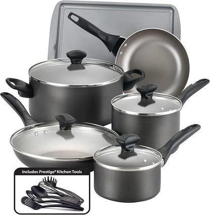 15pc Ceramic Cookware Set