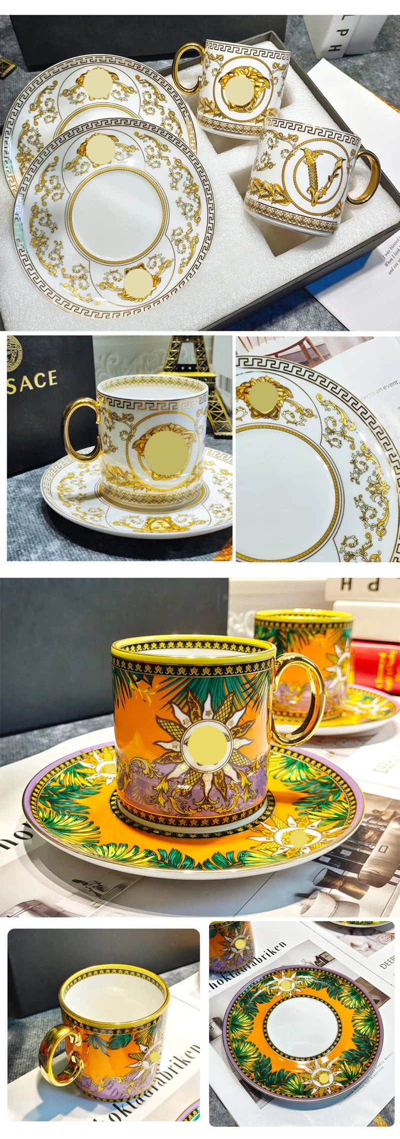 European Bone China Tableware Set