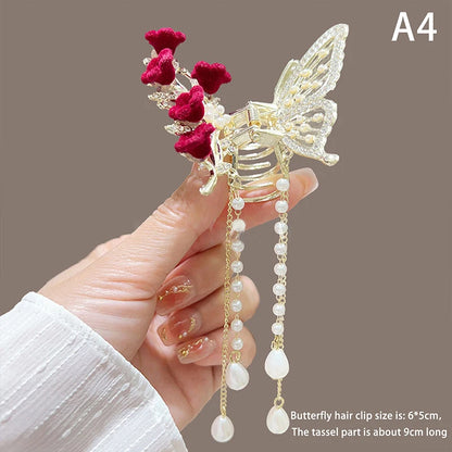 Chinese Style Tassel Hair Clip Set