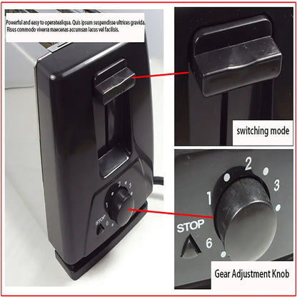 Machine à petit-déjeuner grille-pain multifonction 4 tranches