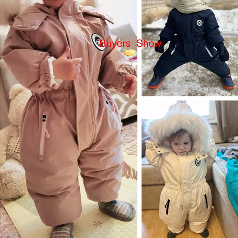 Cozy -30 Degree Winter Ski Suit for Kids