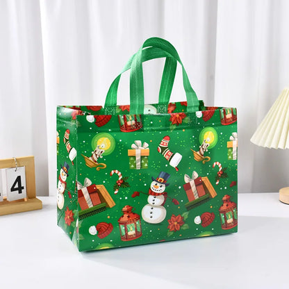 Kraft Christmas Gift Bags for Festive Packaging