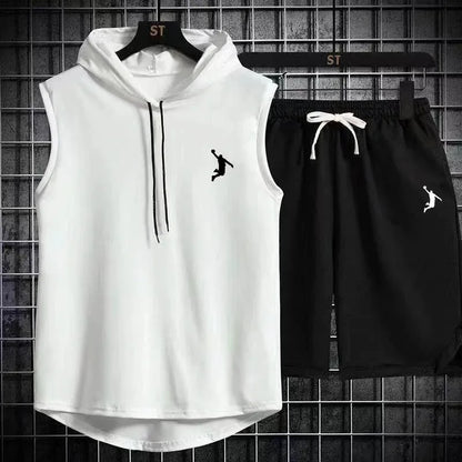 Men's Oversized Sleeveless Tracksuit