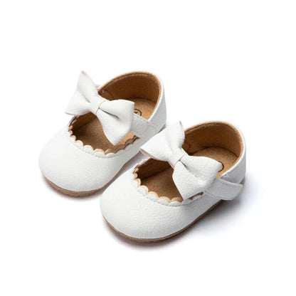 Chaussures de jardin à nœud pour bébé princesse