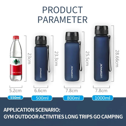 500/1000ML Sports Water Bottle - BPA Free