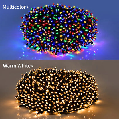 Lumières de Noël LED étanches 24 V pour la décoration extérieure