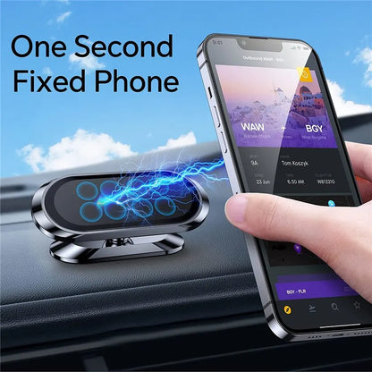 Support de téléphone magnétique pour voiture pour grille d'aération pour iPhone, Xiaomi, Samsung