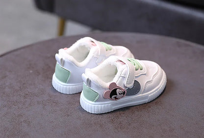 Chaussures décontractées blanches pour bébé garçon fille