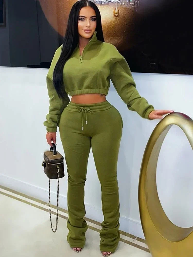 Ensemble de vêtements de sport décontractés chic, survêtement de printemps pour femme