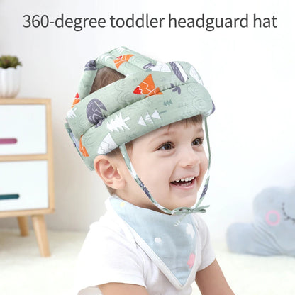 Casque de sécurité réglable pour bébé - Protection de tête souple