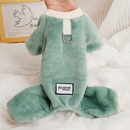 Luxuriöses Haustier-Pyjama und super saugfähiges Handtuch-Set