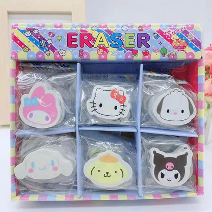 30 süße Hello Kitty Kawaii Radiergummis für Schüler