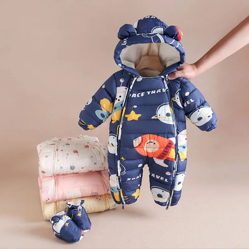 Cozy Infant Down Cotton Overall