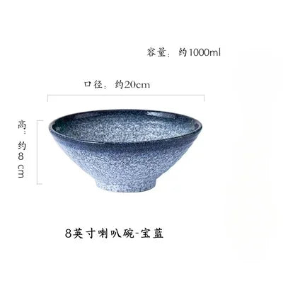 Large Japanese Ramen Bowls for Noodle Soup