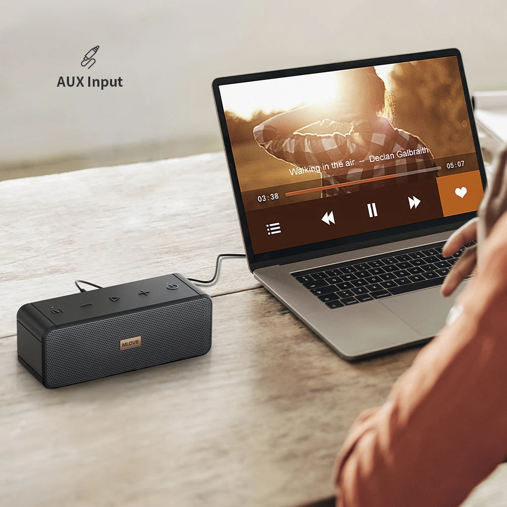 M5 Bluetooth Speaker 40W Bluetooth 5.3 Wireless Speakers