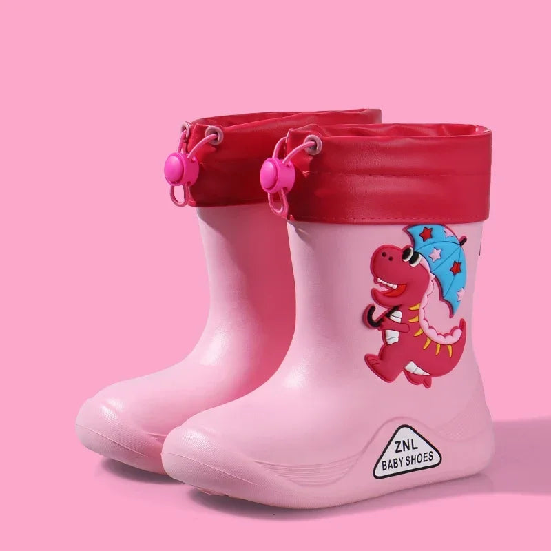 EVA Plush Rain Boots for Kids