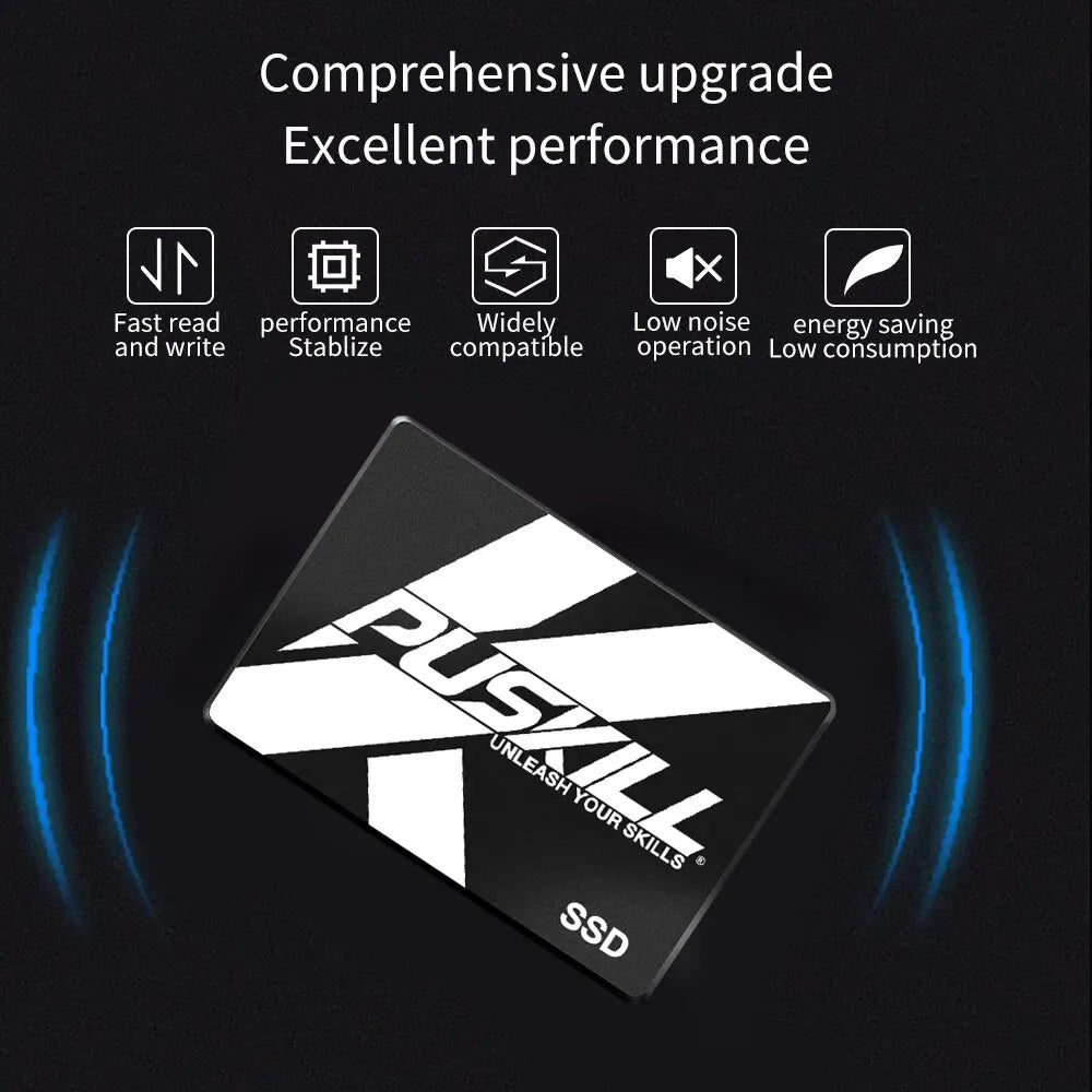 Disque de stockage interne fiable PUSKILL SATA3 SSD