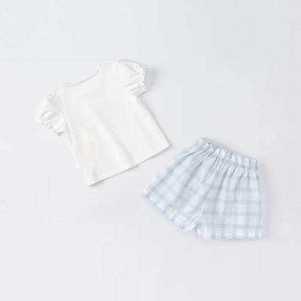 Summer Baby Girls Cute Print Clothing Sets