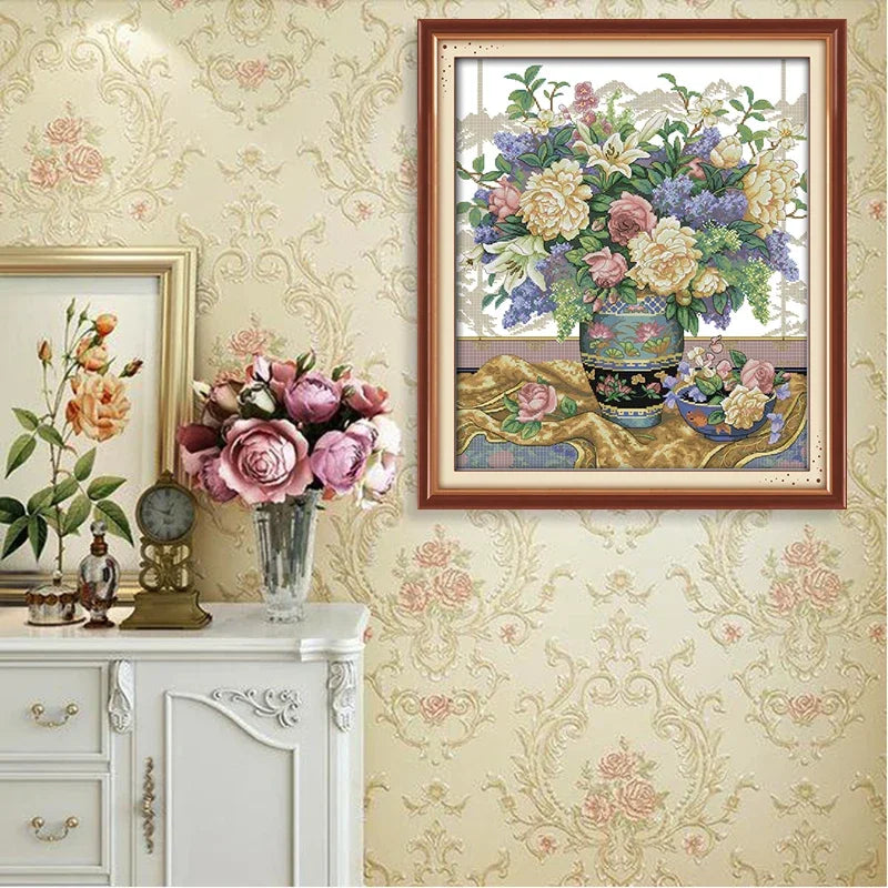 Potted Plant Illustration Decoration Sticker Wall Decals