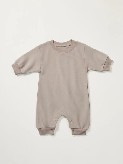 Cozy Terry Cotton Baby Romper