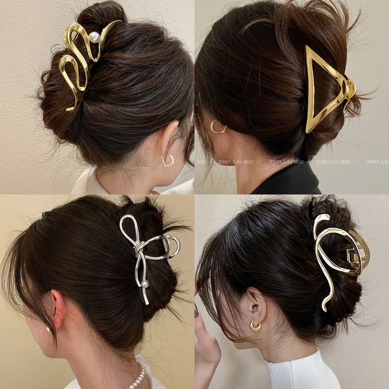 Chic Geometric Hair Claw