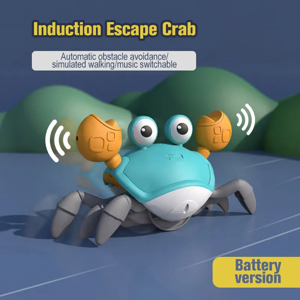 Interactive Crawling Baby Crab Toy
