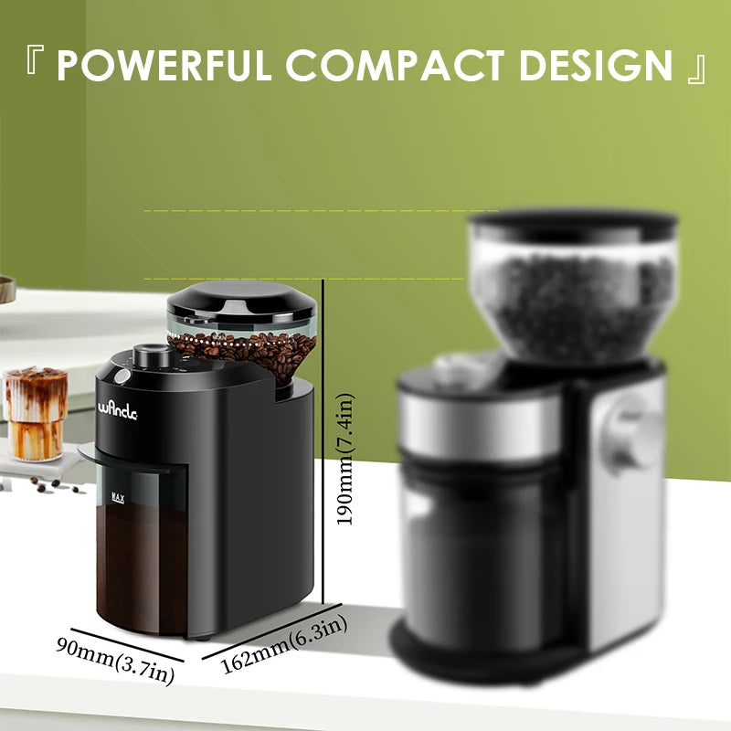 Electric Conical Burr Coffee Grinder