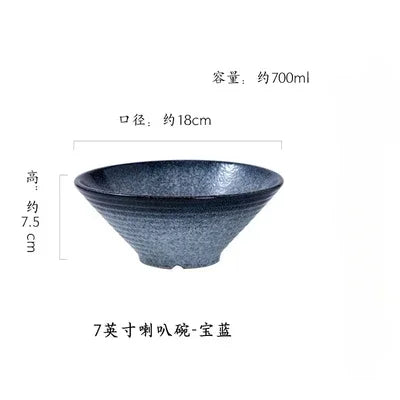 Large Japanese Ramen Bowls for Noodle Soup