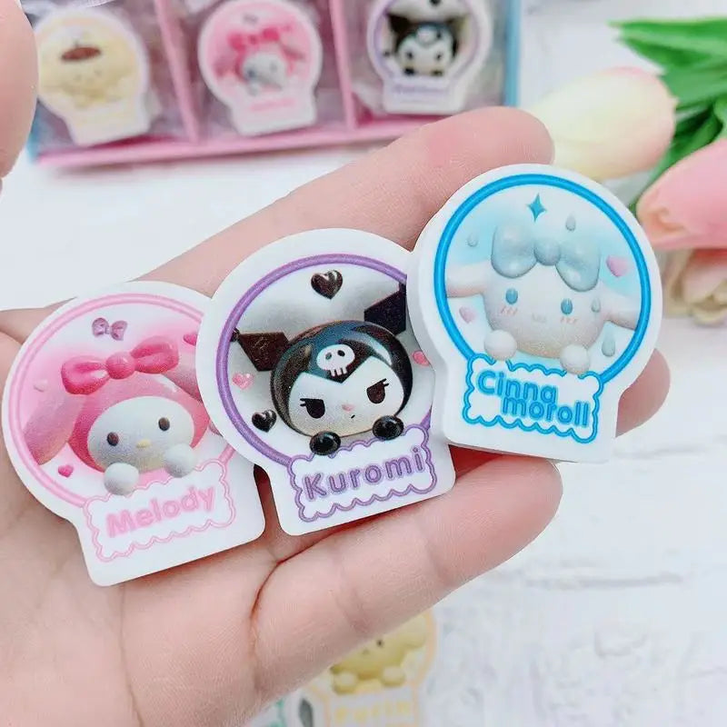 30pcs Cute Hello Kitty Kawaii Erasers for Students