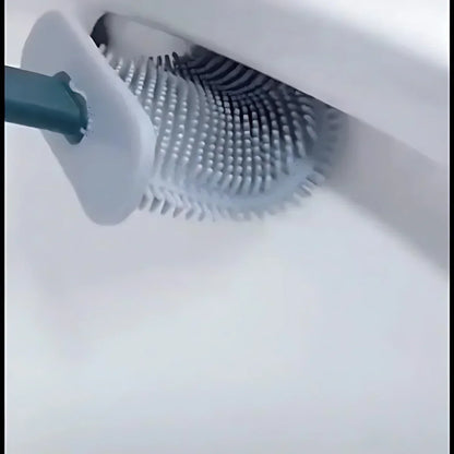 Wall-Hanging Toilet Cleaning Brush