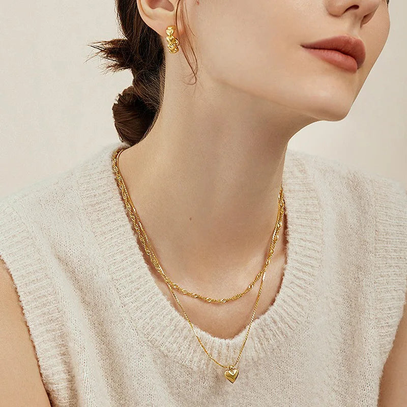 shell necklace, gold plated, necklace gold, necklace heart, gold plated necklace, minimalist gold necklace, minimalist necklace, gold heart, shell jewelry, jewelry necklace, shell necklace gold, gold necklace heart, seashell necklace