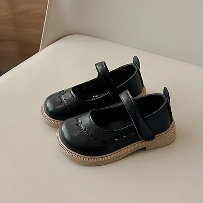 Baby Girls PU Leather Breathable Shoes