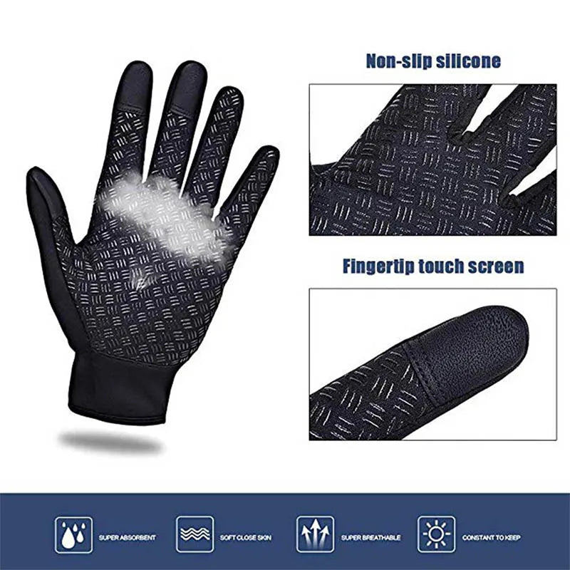 Winter Riding Gloves – Waterproof/Windproof & Touchscreen Compatible